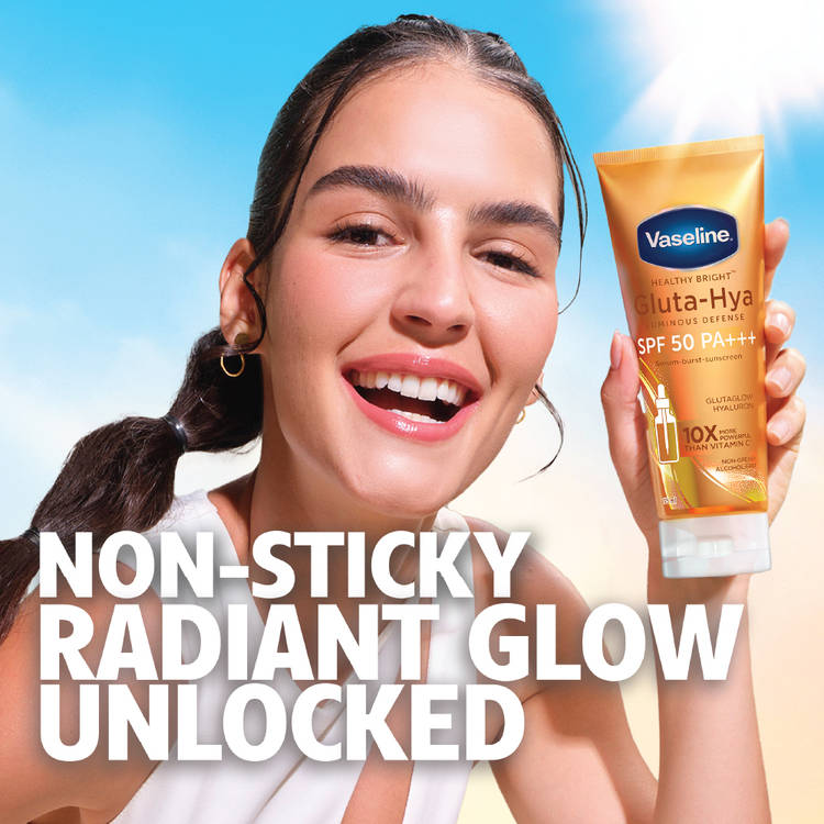 Vaseline Gluta Hya Antioxidant SPF 50 PA+++ Sunscreen (175ml)