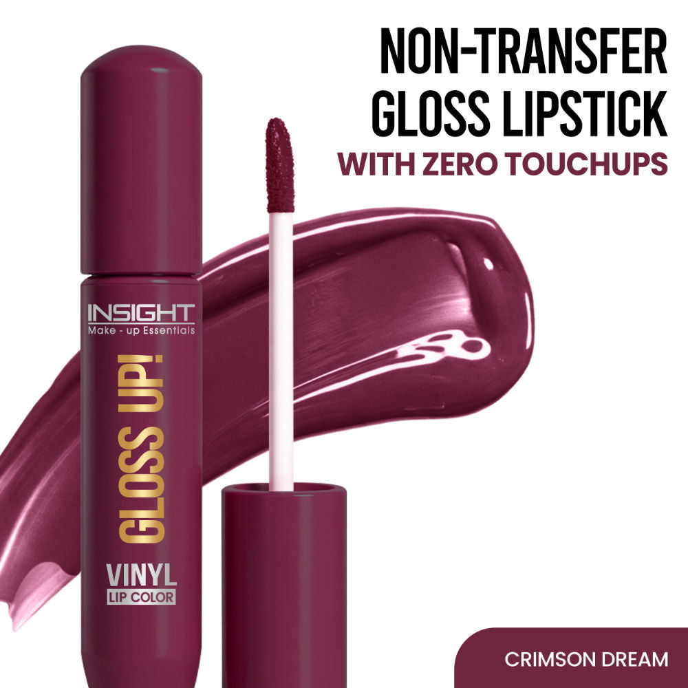 Insight Cosmetics Gloss Up Vinyl Lip Color - 4 Crimson Dream
(4g)