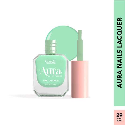 Glam21 Aura - Nail Lacquer (29Mint Blast)