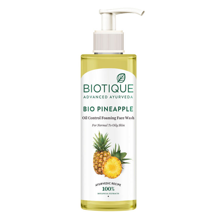 Biotique Bio Pineapple Oil Control Foaming Face Wash(200ml)