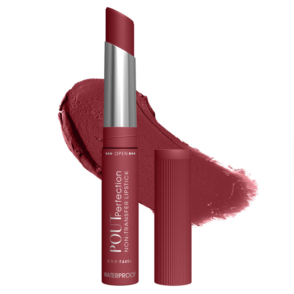 Beauty Berry Pout Perfection Non Transfer Lipstick 02 Vicious