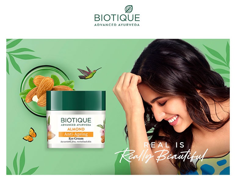 Biotique Almond anti-ageing eye cream 15g