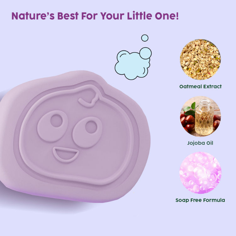 Plix Kids Happy Skin Moisturizing Bathing Bar
(75g)