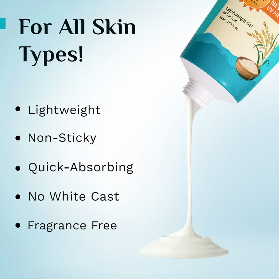 Pilgrim 5% Niacinamide Hydra Glow Gel Sunscreen SPF 50+ PA++++