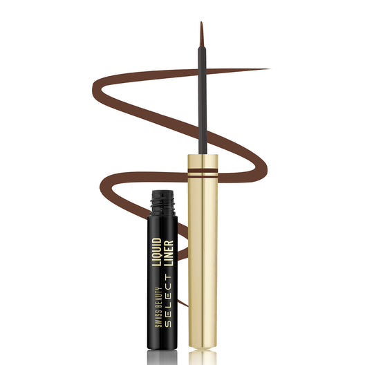Swiss Beauty Select Here To Stay Liquid Liner (03 Mood Brown)