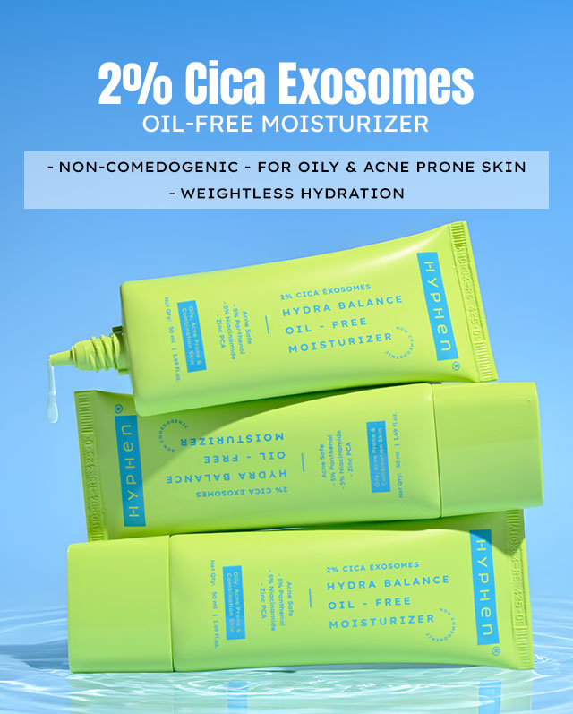Hyphen 2% cica exosomes oil-free moisturizer - 50ml