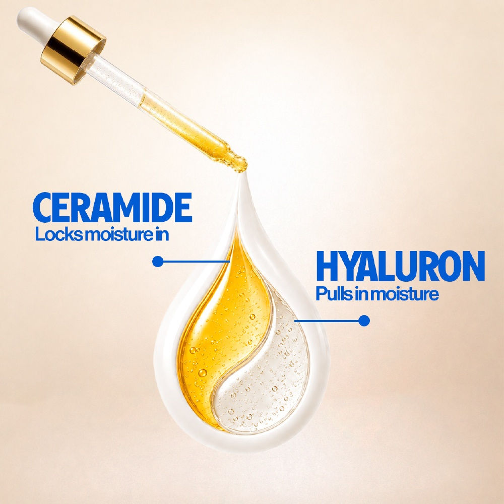 Vaseline Intensive Care Deep Moisture 72HR Long Lasting Hyaluron Ceramide Serum Body Lotion (400ml)