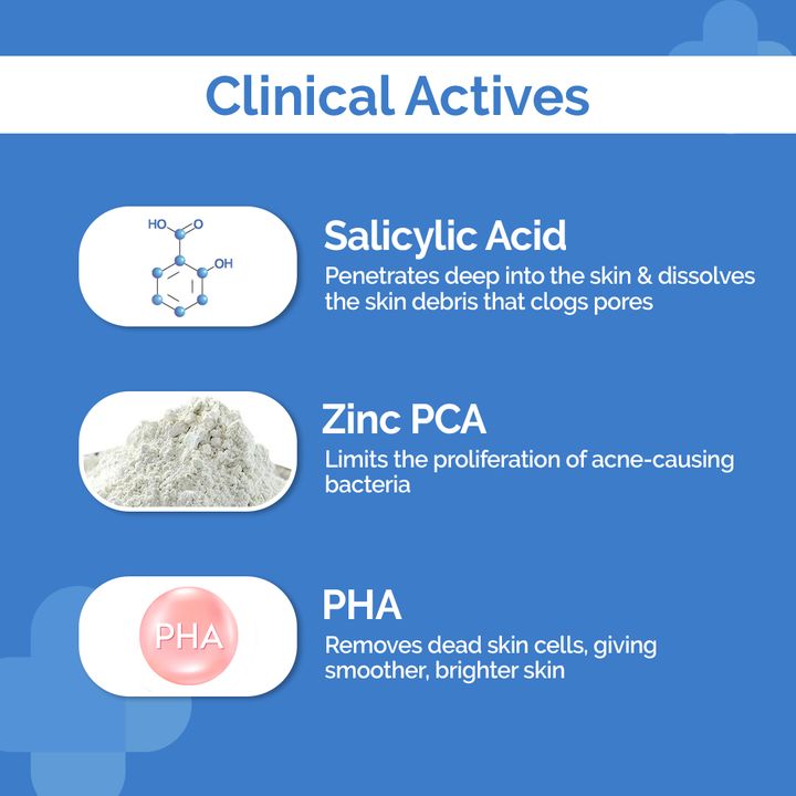 The Derma Co 1% Salicylic Acid Foaming Daily Face Wash with Salicylic Acid, Zinc PCA & PHA - 100 ml