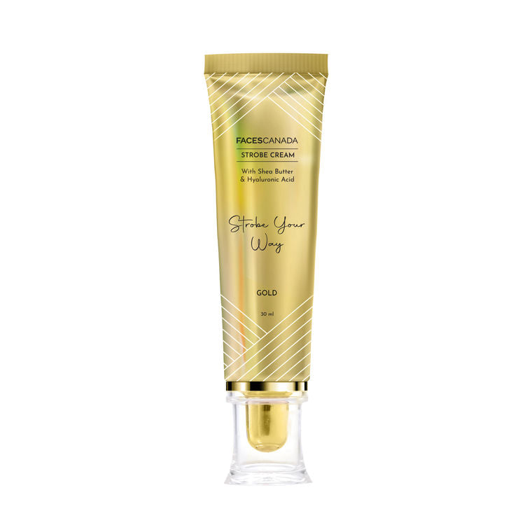 Faces Canada Strobe Cream, Gold  (30ml)