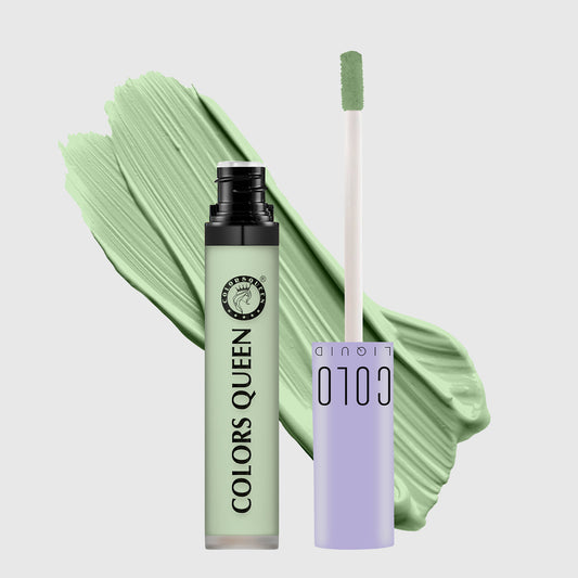 Colors Queen Conceal & Reveal Liquid Concealer 6 Gram  (12 Green Corrector)