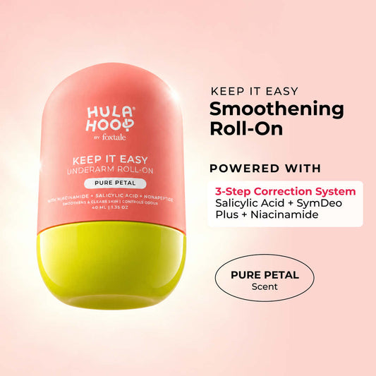 Hula Hoop Smoothening Underarm Roll-On Deodorant