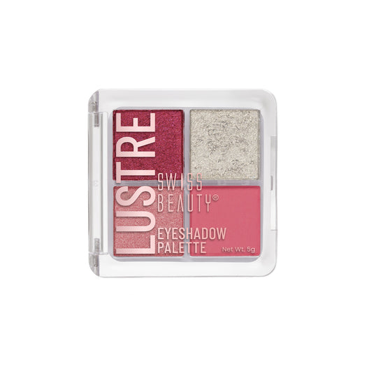 Swiss Beauty Lustre Eyeshadow Palette 01(Rose n Petals)