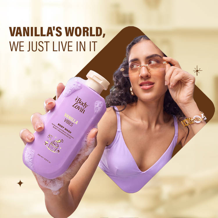 Plum BodyLovin Vanilla Vibes Body Wash - Vanillavibes (240ml)