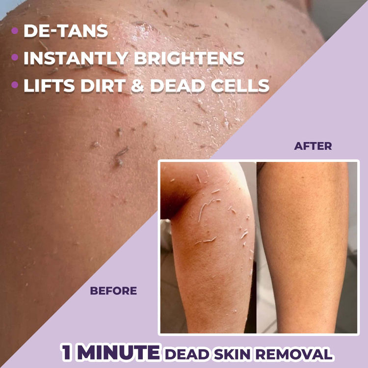 Sanfe Kesar Instant Glow Exfoliating Gel - Visibly removes tan, brighten skin, AHA Exfoliation, 100g
(100g)