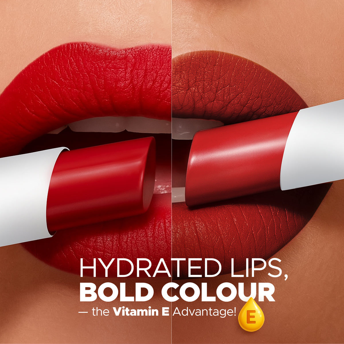 Hilary Rhoda Matte Trio Lipstick (Red-Volution Trio)