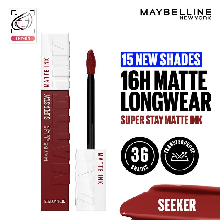 Maybelline Super Stay Matte Ink Liquid Lipstick(245 Seeker)