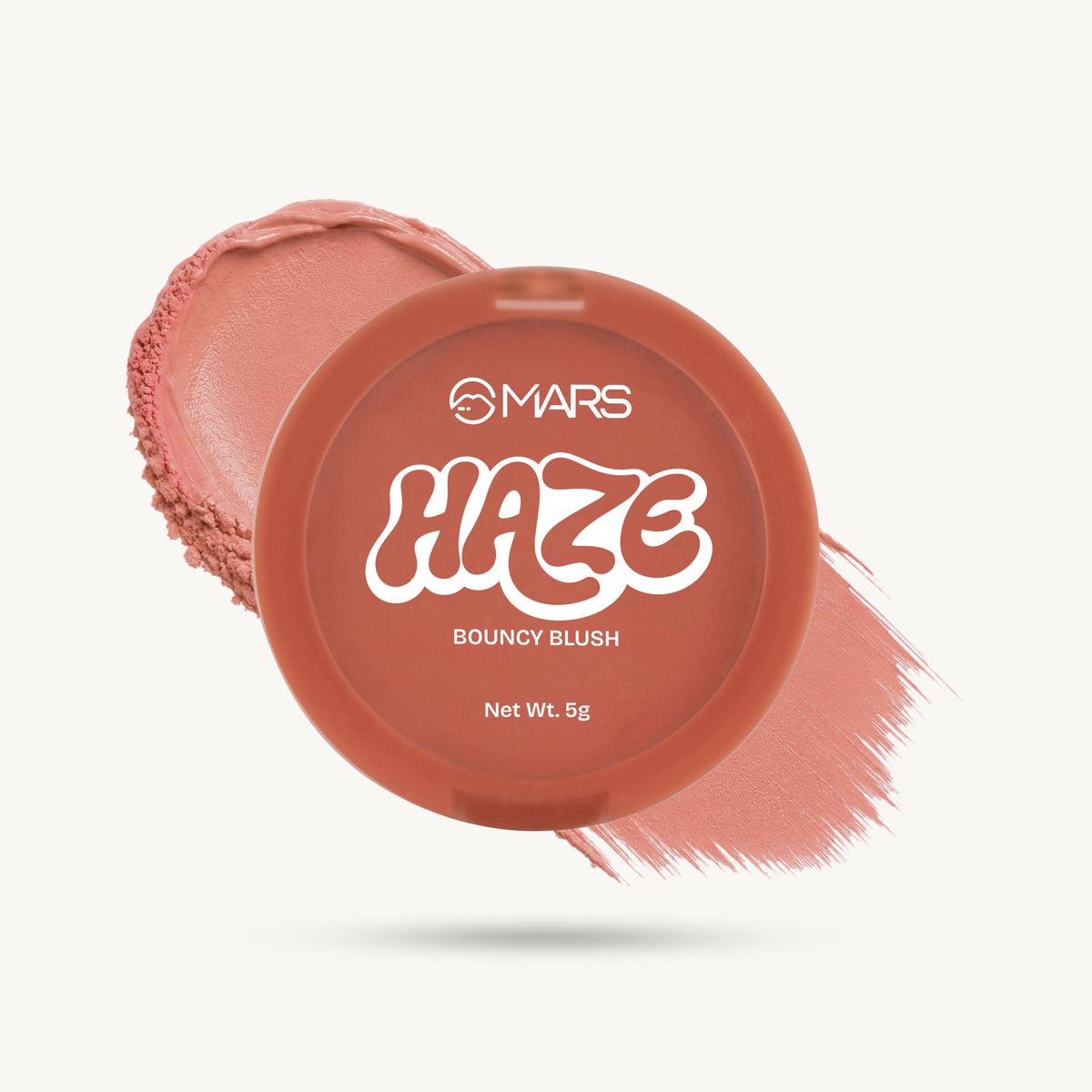 Mars Cosmetics Haze | Bouncy Blush / 05 Coral Whisper
