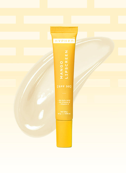 Hyphen Mango lip screen spf 50 pa++++ with 2% kojic acid