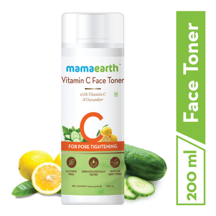 Mamaearth Vitamin C Face Toner with Witch Hazel for Pore Tightening and All Skin Types
(200ml)