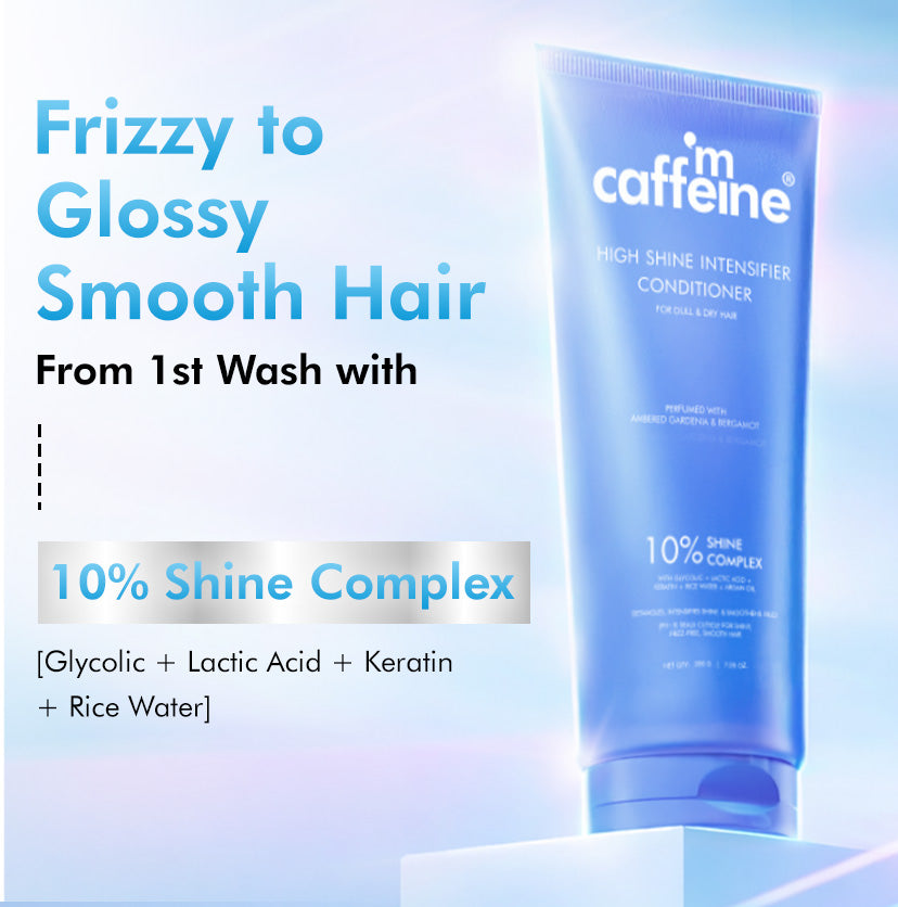 Mcaffeine Shine Intensifer Glossy Hair Conditioner | 10% Shine Complex
