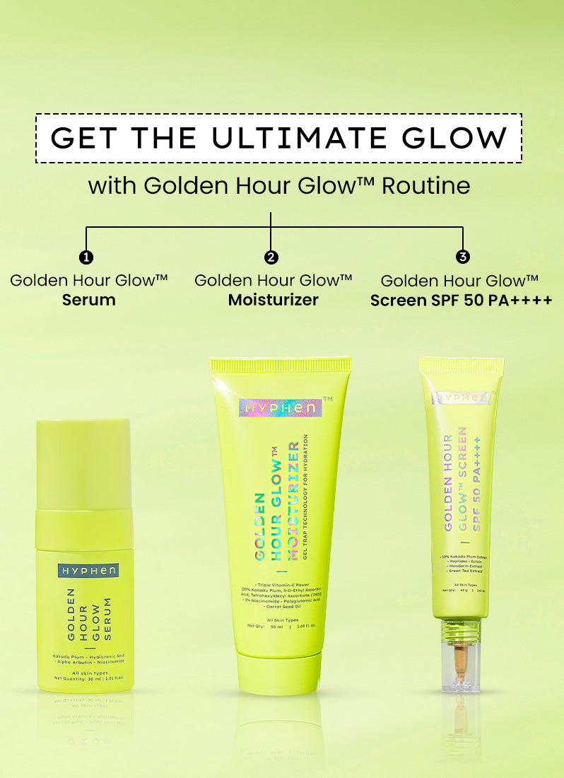 Hyphen Golden hour glow™ screen spf 50 pa++++