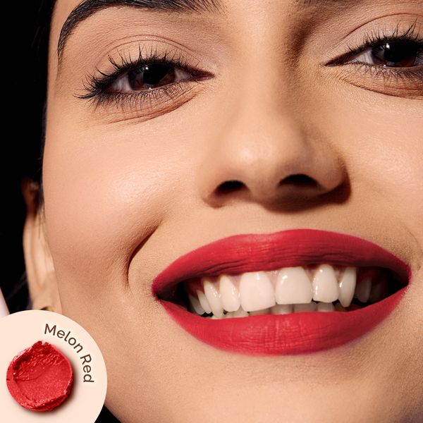 Mamaearth Moisture Matte Longstay Lipstick with Avocado Oil & Vitamin E ( Melon Red)