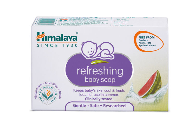 Himalaya Baby Care Refreshing Baby Soap (75g)