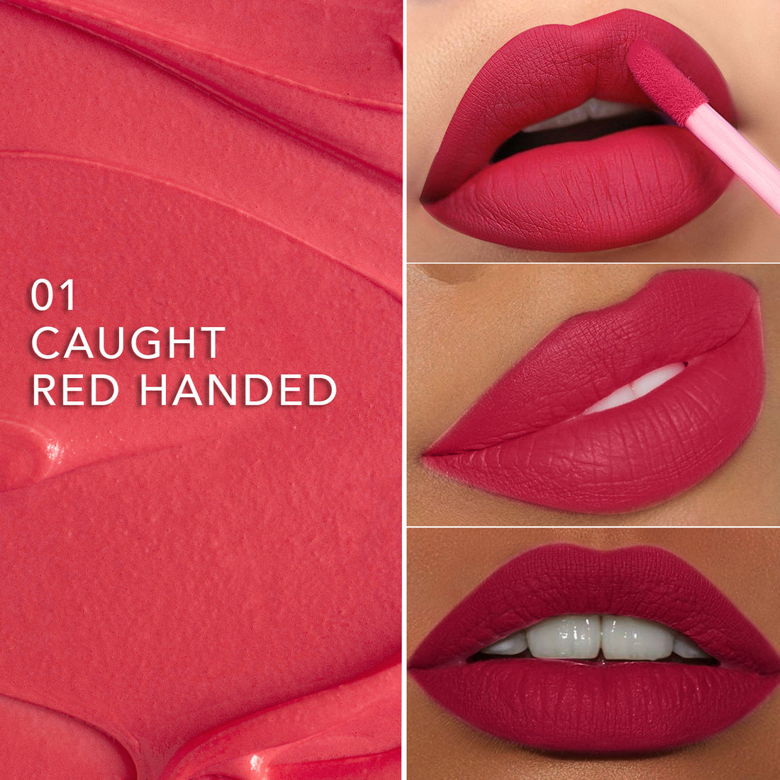 Glam21 Mattitude Lipstick (01Caught Red Handed)