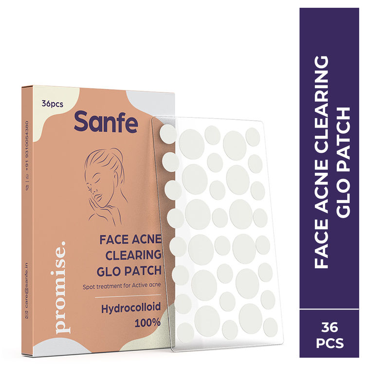 Sanfe Promise Face Acne Patch - Pack of 36 Pimple Healing Patch Absorbing Cover
(36Pcs)