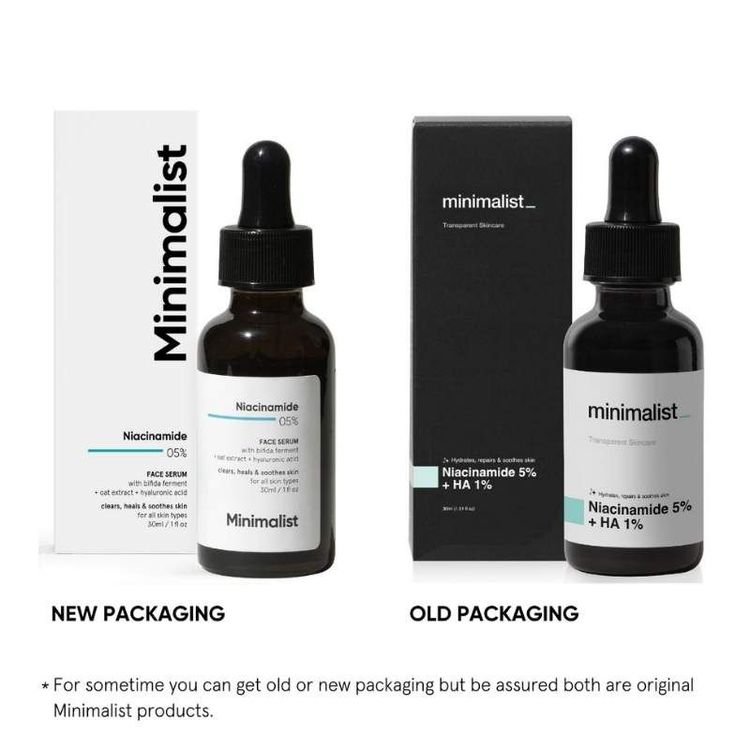 Minimalist Niacinamide 05% Face Serum
(30ml)
