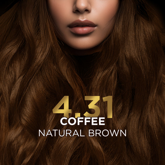 BBLUNT High Shine Conditioning Hair Colour - Coffee Natural Brown (Shade 4.31)