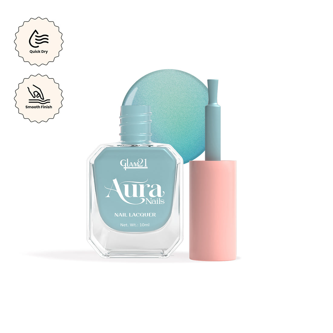 Glam21 Aura - Nail Lacquer (59Opal Haze)