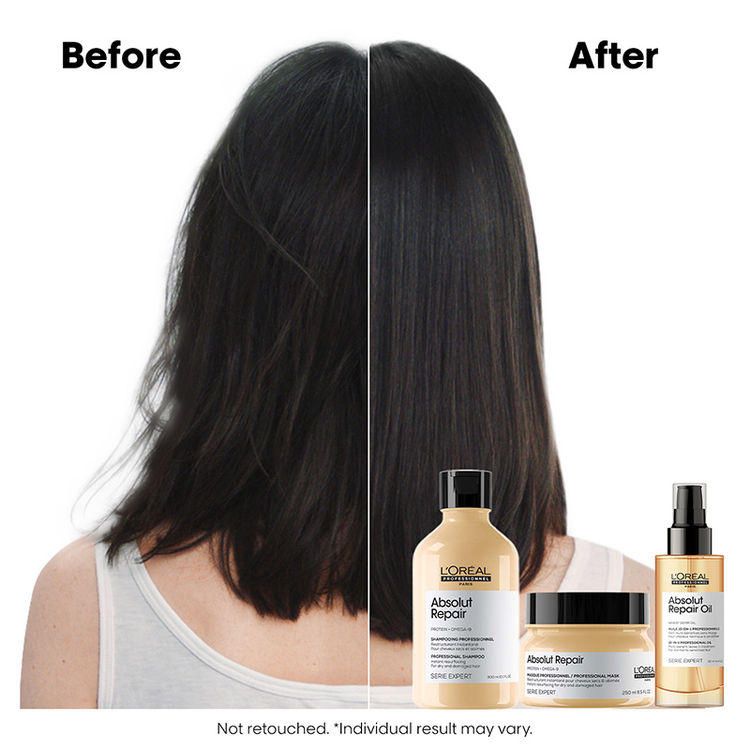 L'Oréal Professionnel Absolut Repair Mask For Dry and Damaged Hair With Protein & Omega-9 (250gm)