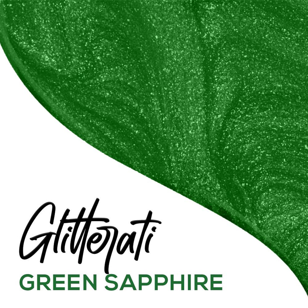 RENEE Glitterati Nail Paint (16 Green Sapphire)