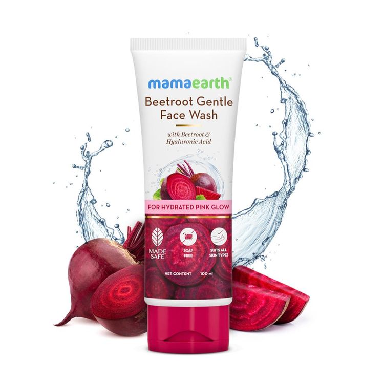 MamaearthBeetroot Gentle Face Wash (100ml)