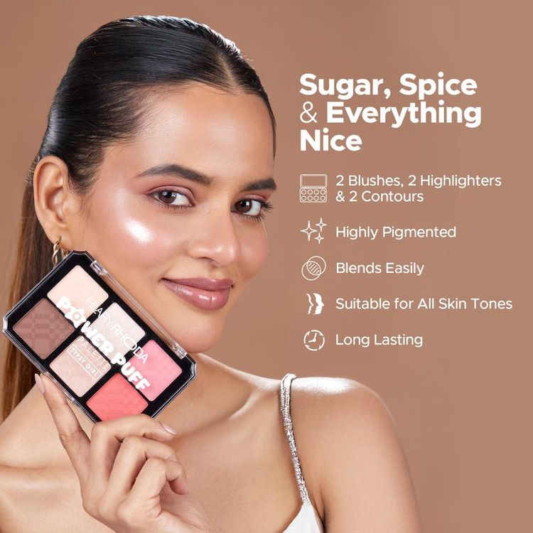 Hilary Rhoda Power Puff Makeup Palette - Typsy Girl - 02 (12g)