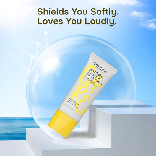 Swiss Beauty Care Glow Fusion Sunscreen With SPF 50 PA++++