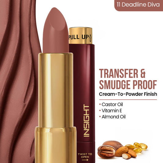 Insight Cosmetics Blur Rouge Lipstick - 11 Deadline Diva
(4.2g)