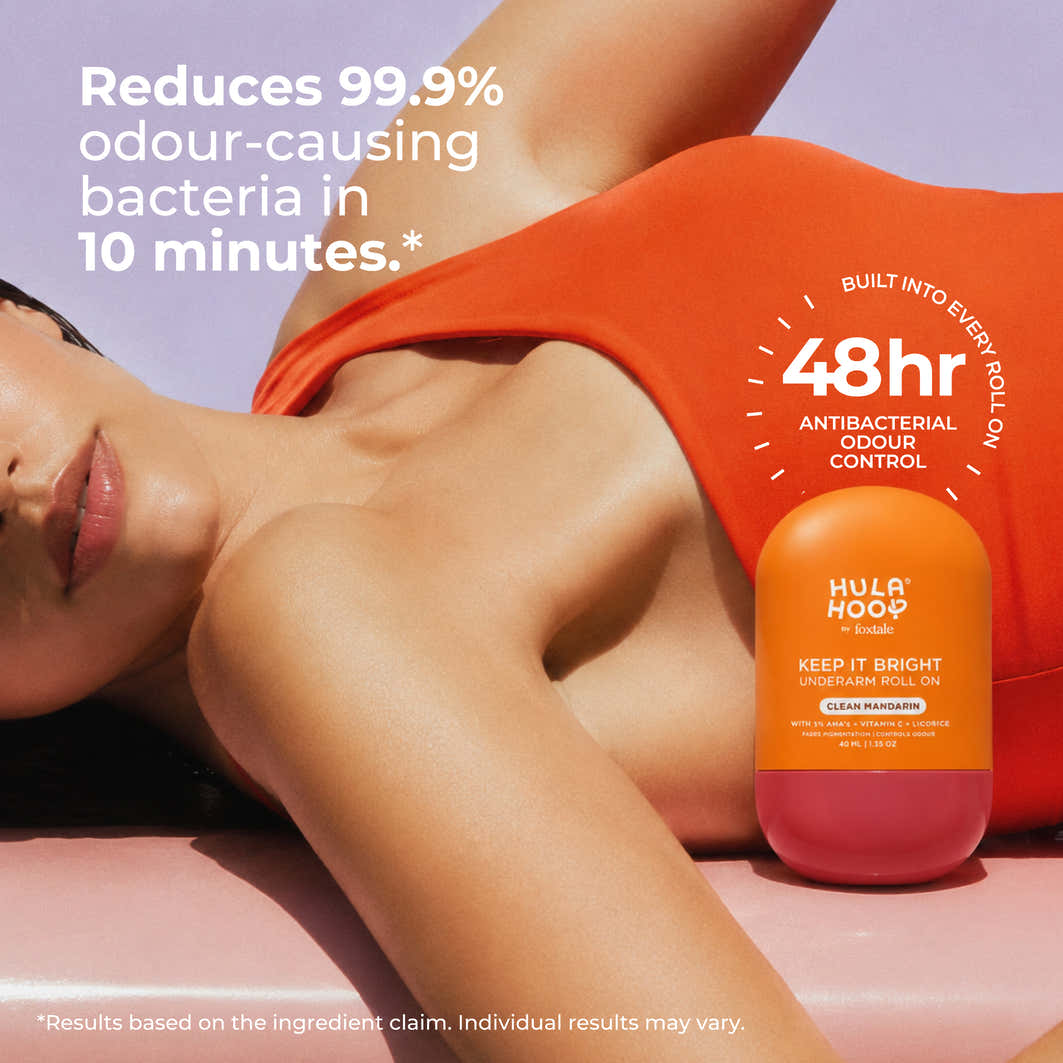 Hula Hoop Brightening Underarm Roll-On Deodorant