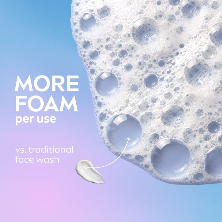 NIVEA Luminous Even Glow Bubble Foam Daily Gentle and Brightening Face Wash With 6 Acid complex
(100ml)