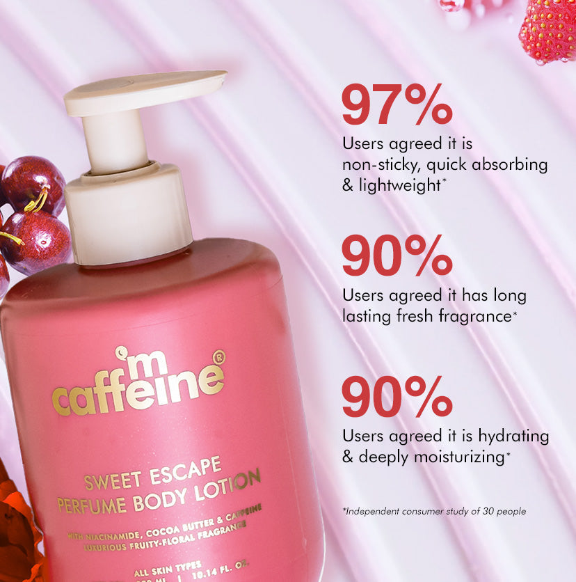 Mcaffeine Sweet Escape Perfume Body Lotion - 300ml