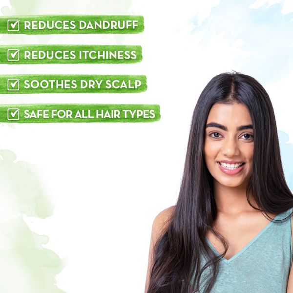 Mamaearth Tea Tree Shampoo for Dandruff Free Hair - 250ml