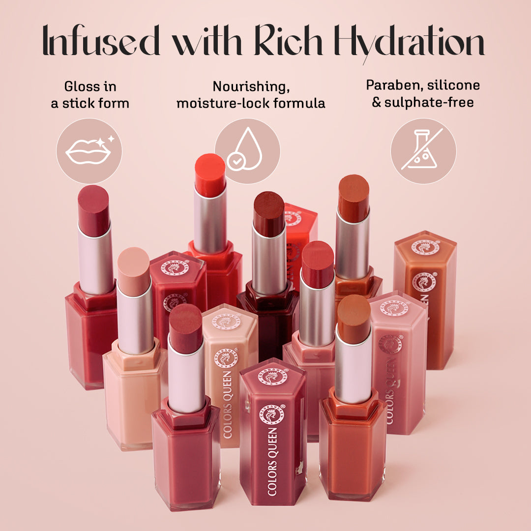 Colors Queen High Shine Gloss stick | 04 Highbicus