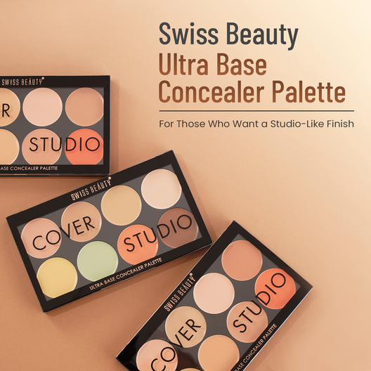Swiss Beauty Cover Studio Concealer Palette (Multi-Color-01)