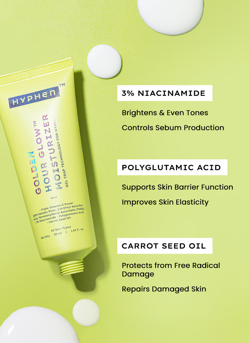 Hyphen Brightening moisturizer with 20% kakadu plum (vit c) - 50 ml
