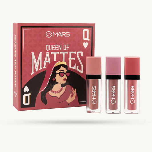 Mars Queen of Mattes | Liquid Lipsticks (Peaches and Nudes)