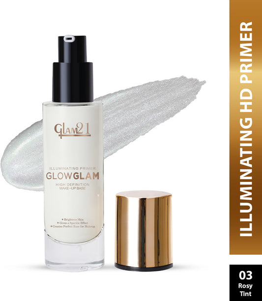 Glam21 Illuminating HD Primer | Rosy tint