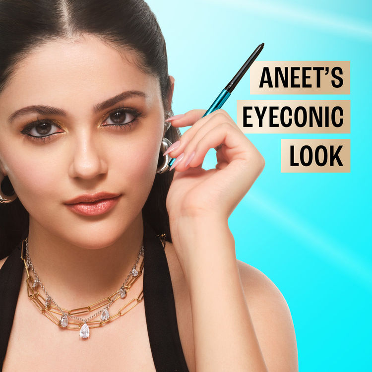 Lakme Eyeconic Kajal in Deep Black Twist Up Pencil With Matte Finish, Lasts 24 hrs
(0.35gm)