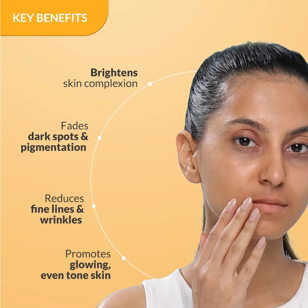 Fixderma 17% Vitamin C Face Serum | Quick Absorbing Serum for Bright & Even Toned Skin