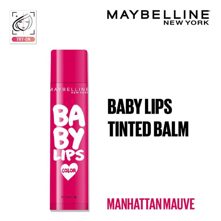 Maybelline Baby Lips Loves NYC Lip Balm with SPF 11 Up to 24H Moisture (Mahattan Mauve)